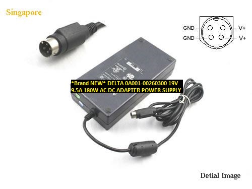 *Brand NEW*180W 0A001-00260300 DELTA 19V 9.5A AC DC ADAPTER POWER SUPPLY